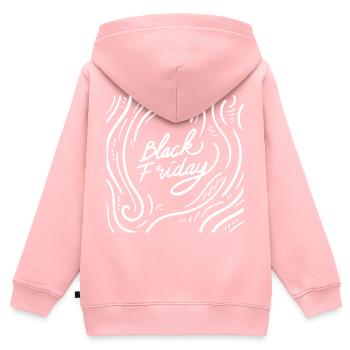 Black Friday Sale. Love Shopping. Gifts for Sales - Kids Premium Organic Zip-up Hoodie - rose - Back - AI Model Kid Female (0cm)