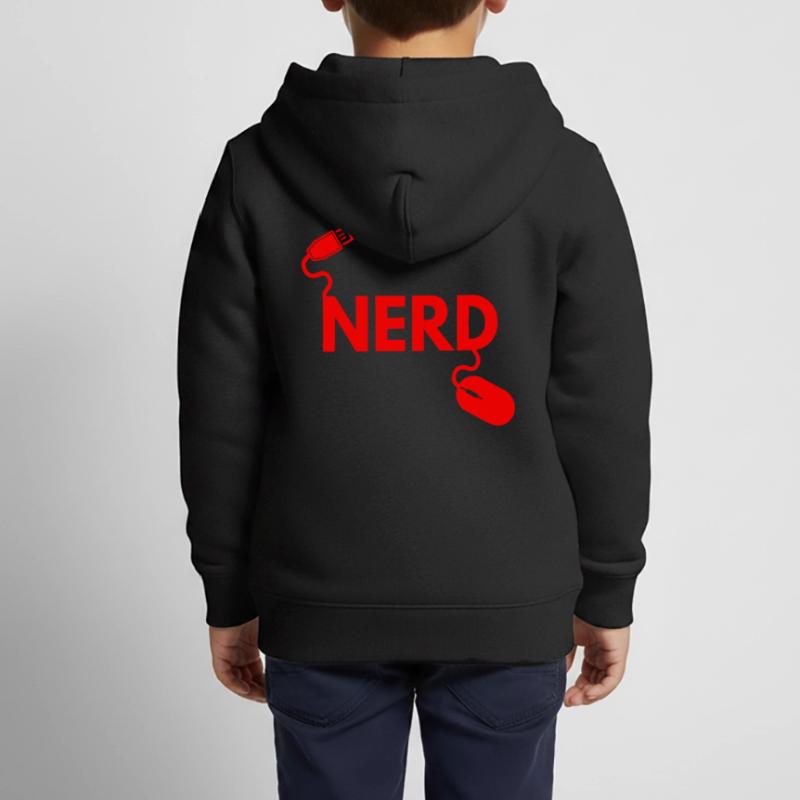 Computer Science Nerd Kids Premium Organic Zip-up Hoodie
