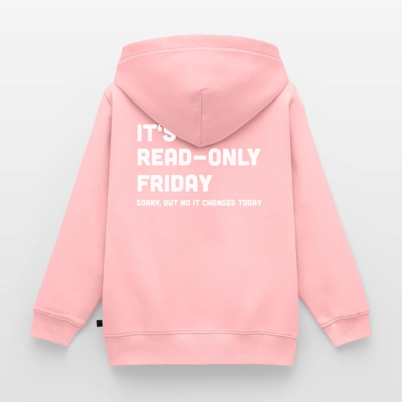 Network Admin Software Developer nerd Kids Premium Organic Zip-up Hoodie