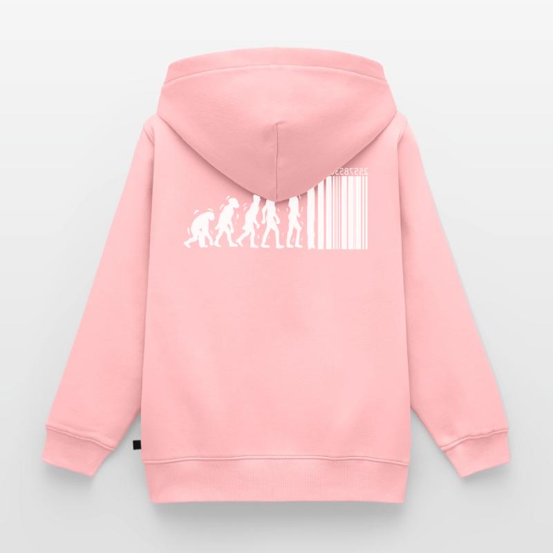 Conception unique d'évolution pour les Sweat Premium à capuche zippé enfant bio
