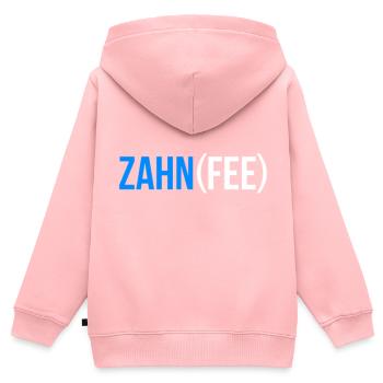 Zahn Zahnfee fee magisch für Zahnarzt zahnpasta - Kinder Premium Organic Zip Hoodie - Rosa - Hinten - AI Model Kid Female (0cm)