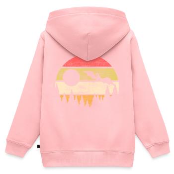 Dragon Monster Role Playing - Kids Premium Organic Zip-up Hoodie - rose - Back - AI Model Kid Female (0cm)