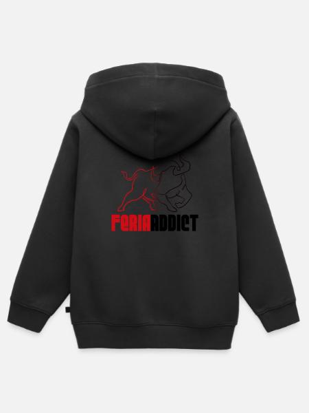 Feria-süchtig - Kinder Premium Organic Zip Hoodie -