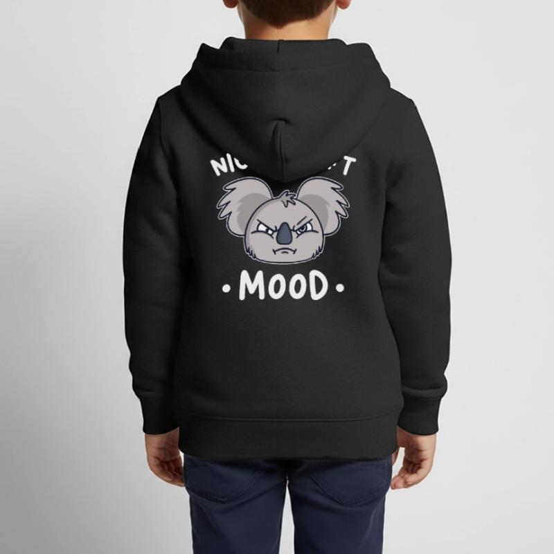 Koala Koala Bear Night Shift Night Shift Kids Premium Organic Zip-up Hoodie