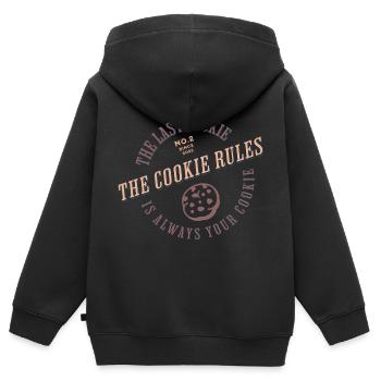 Les règles relatives aux cookies - Règles relatives aux cookies - Cadeaux - Sweat Premium à capuche zippé enfant bio - noir - Dos - AI Model Kid Male (0cm)