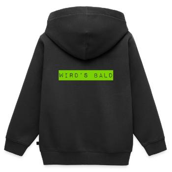 schwing die Hufe - Kinder Premium Organic Zip Hoodie - Schwarz - Hinten - AI Model Kid Male (0cm)