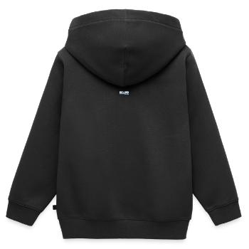 Sölden Tirol Urlaubs Design - Kinder Premium Organic Zip Hoodie - Schwarz - Hinten - AI Model Kid Male (0cm)