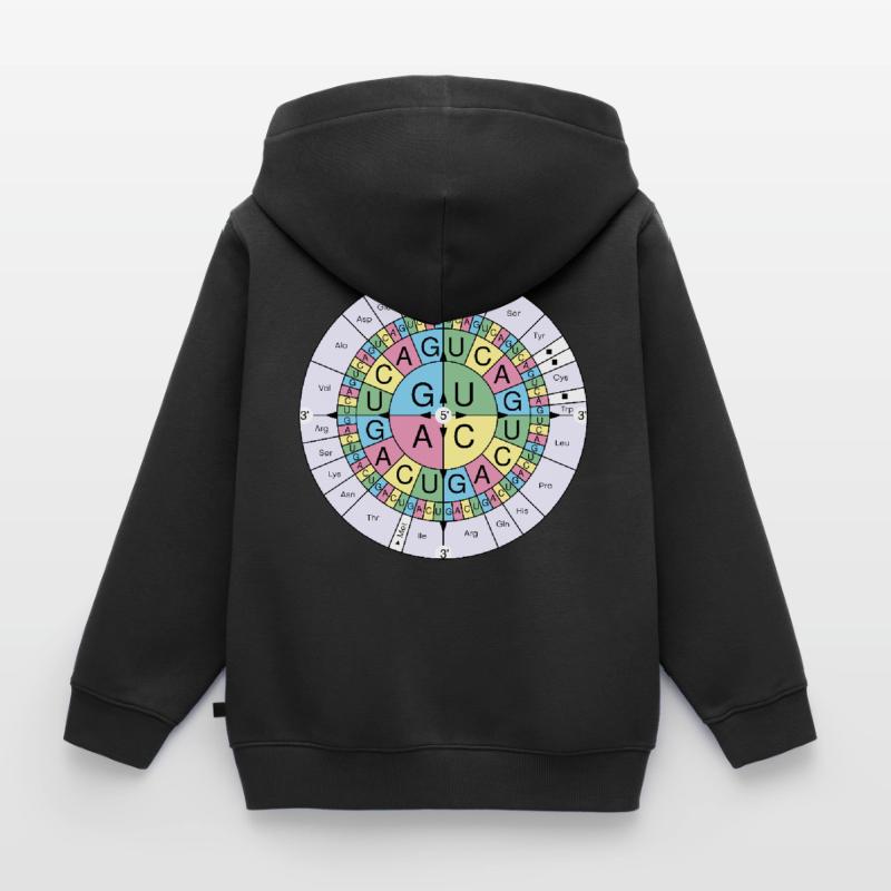 Biochemistry RNA codon code sun Kids Premium Organic Zip-up Hoodie