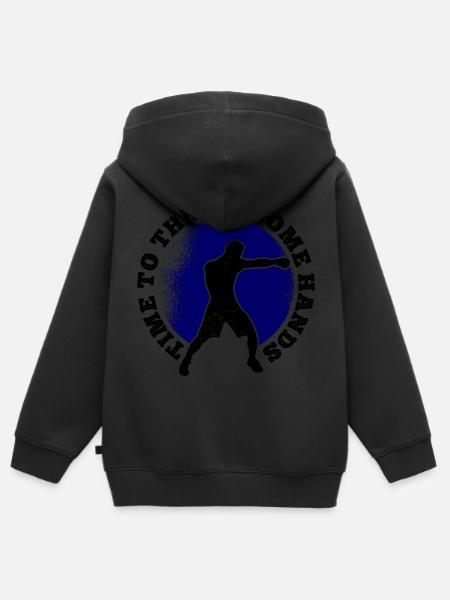 Boxsport Boxing - Kinder Premium Organic Zip Hoodie -