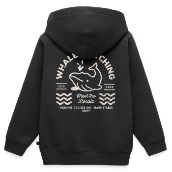 Walbeobachtung Nantucket 2 - Kinder Premium Organic Zip Hoodie - Schwarz - Hinten - AI Model Kid Male (0cm)