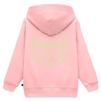 Jahrgang 1954 Geburtstagsgeschenk 1954 - Kinder Premium Organic Zip Hoodie - Rosa - Hinten - AI Model Kid Female (0cm)