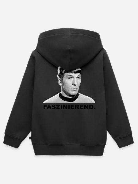 Star Trek Spock Faszinierend - Kinder Premium Organic Zip Hoodie -