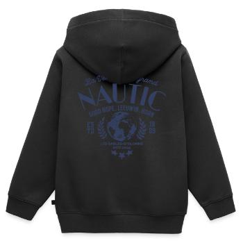 Worldtour Regatta blc - Kinder Premium Organic Zip Hoodie - Schwarz - Hinten - AI Model Kid Male (0cm)