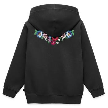 DALA-FLODA - Sweat Premium à capuche zippé enfant bio - noir - Dos - AI Model Kid Male (0cm)