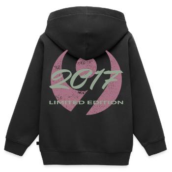 9. Geburtstag 2017 Jungen und Mädchen Geschenk - Kinder Premium Organic Zip Hoodie - Schwarz - Hinten - AI Model Kid Male (0cm)