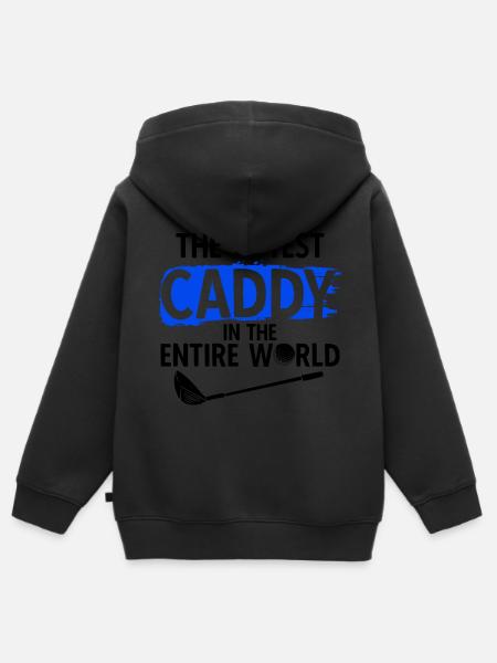 Golfplatz zum Golfen Golf - Kinder Premium Organic Zip Hoodie - 