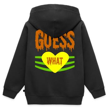 Mother Pregnant Baby Infant T-shirt Mom - Kids Premium Organic Zip-up Hoodie - black - Back - AI Model Kid Male (0cm)