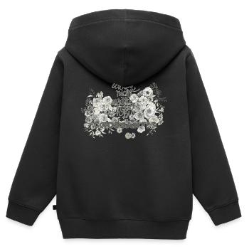 ich bin nicht artig - Kinder Premium Organic Zip Hoodie - Schwarz - Hinten - AI Model Kid Male (0cm)