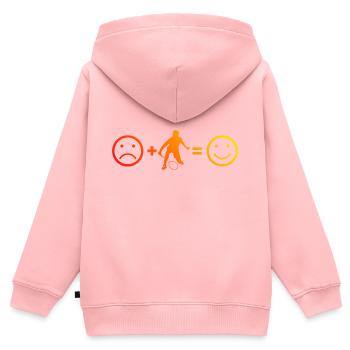 Squash Men's Badminton Player Badminton Player - Kids Premium Organic Zip-up Hoodie - rose - Back - AI Model Kid Female (0cm)