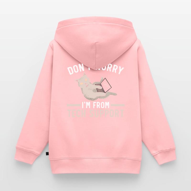 Don't worry, I'm from technical support Kids Premium Organic Zip-up Hoodie