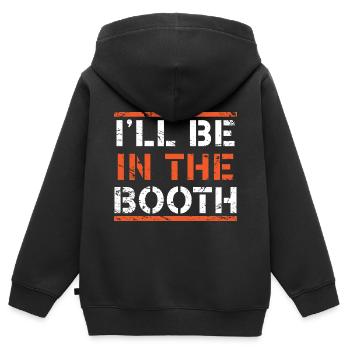 Seuls quelques-uns peuvent faire ce que je peux - Sweat Premium à capuche zippé enfant bio - noir - Dos - AI Model Kid Male (0cm)