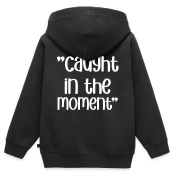 Songtexte Musikliebhaber Songwriter Musikfestival - Kinder Premium Organic Zip Hoodie - Schwarz - Hinten - AI Model Kid Male (0cm)
