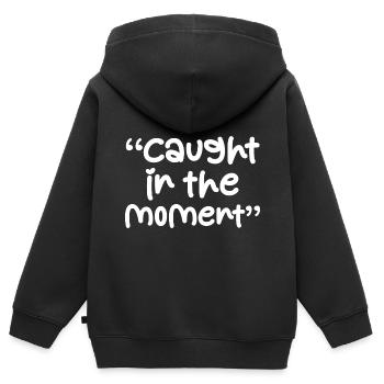 Songtexte Musikliebhaber Songwriter Musikfestival - Kinder Premium Organic Zip Hoodie - Schwarz - Hinten - AI Model Kid Male (0cm)