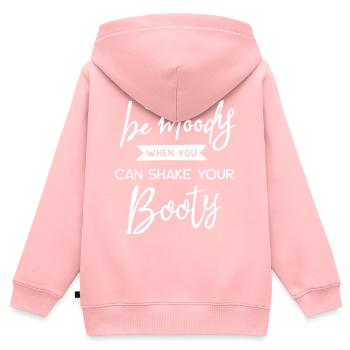 To dance - Kids Premium Organic Zip-up Hoodie - rose - Back - AI Model Kid Female (0cm)