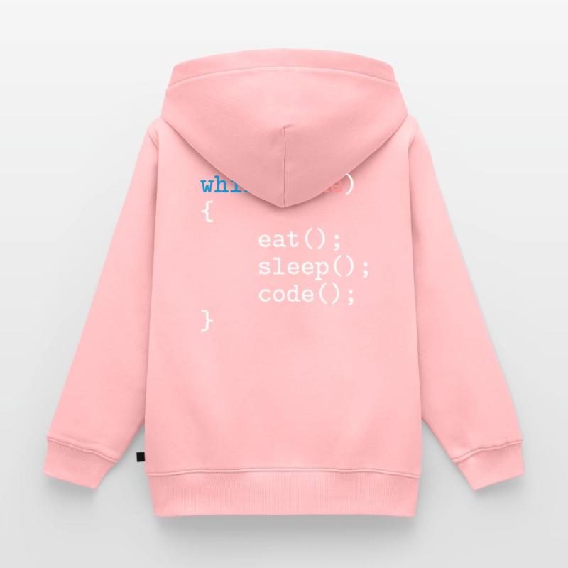 Programmierer, Software, Informatik, Developer Kids Premium Organic Zip-up Hoodie