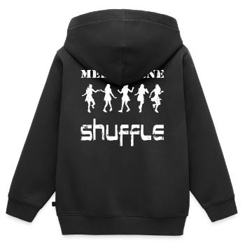 Melbourne Shuffle Dance est ma danse, mon style. - Sweat Premium à capuche zippé enfant bio - noir - Dos - AI Model Kid Male (0cm)