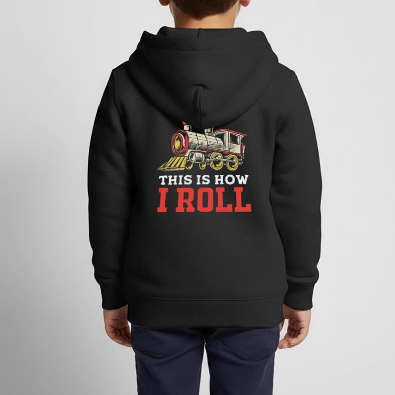 Model Railway Model Making Model Maker Kids Premium Organic Zip-up Hoodie