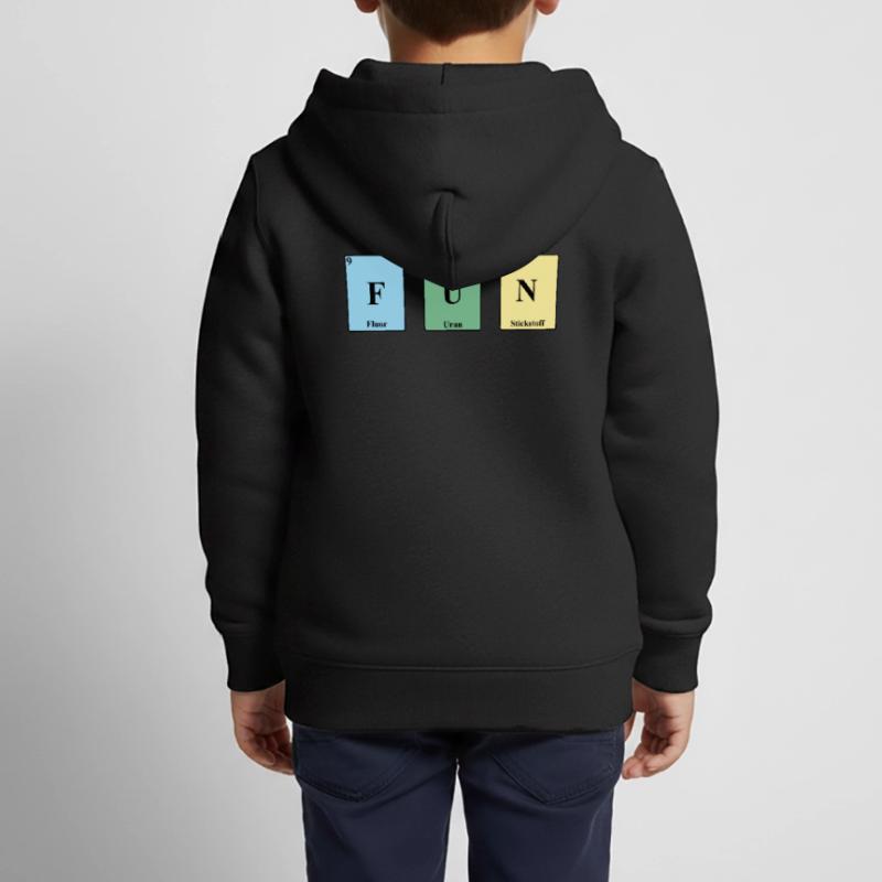 Fun Periodic Table Elements PSE Kids Premium Organic Zip-up Hoodie