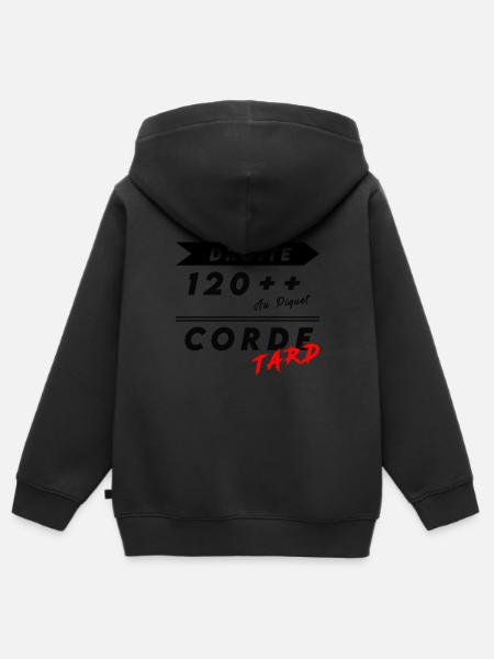 Rallye-Ratings - Kinder Premium Organic Zip Hoodie - 