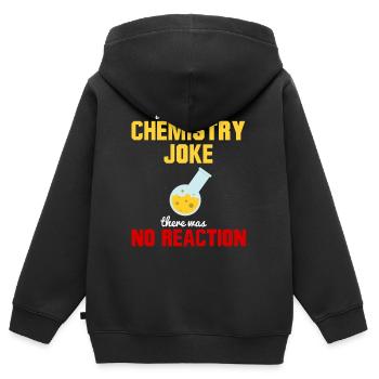 Chemist - Kids Premium Organic Zip-up Hoodie - black - Back - AI Model Kid Male (0cm)