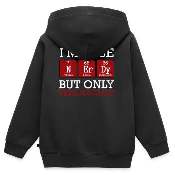 Chemist - Kids Premium Organic Zip-up Hoodie - black - Back - AI Model Kid Male (0cm)