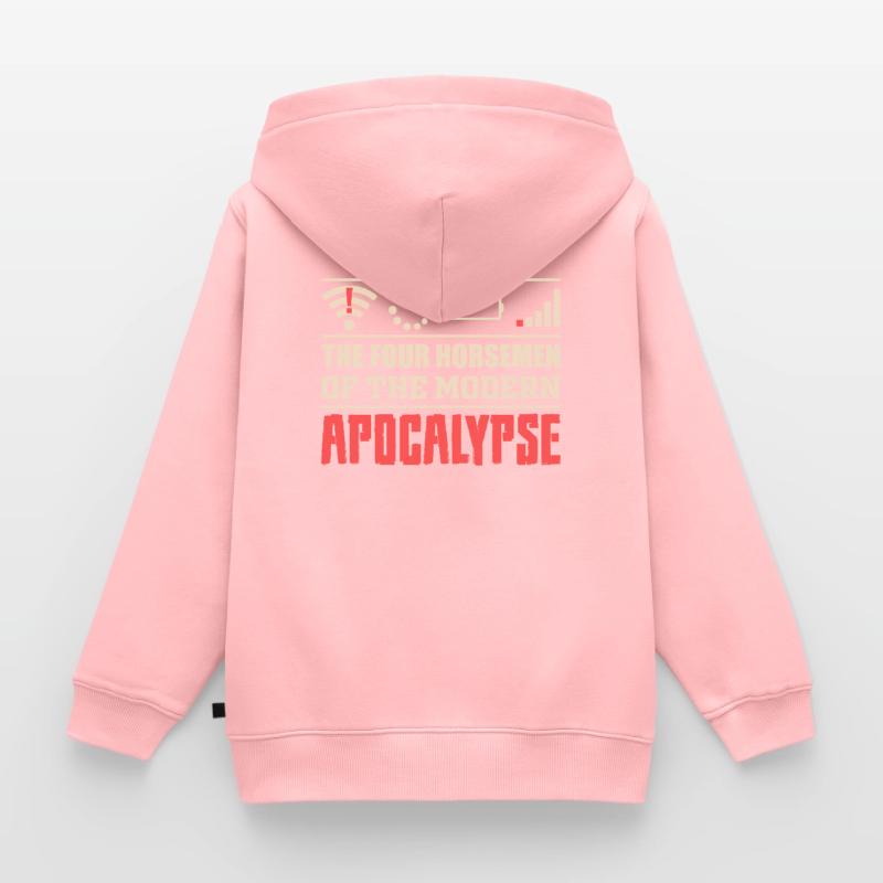 Informatik Informatiker Programmierer Admin Kinder Premium Organic Zip Hoodie
