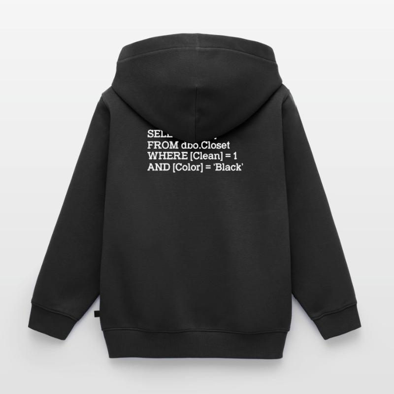 Programmierer Code Coder Programmieren Geschenk Kinder Premium Organic Zip Hoodie