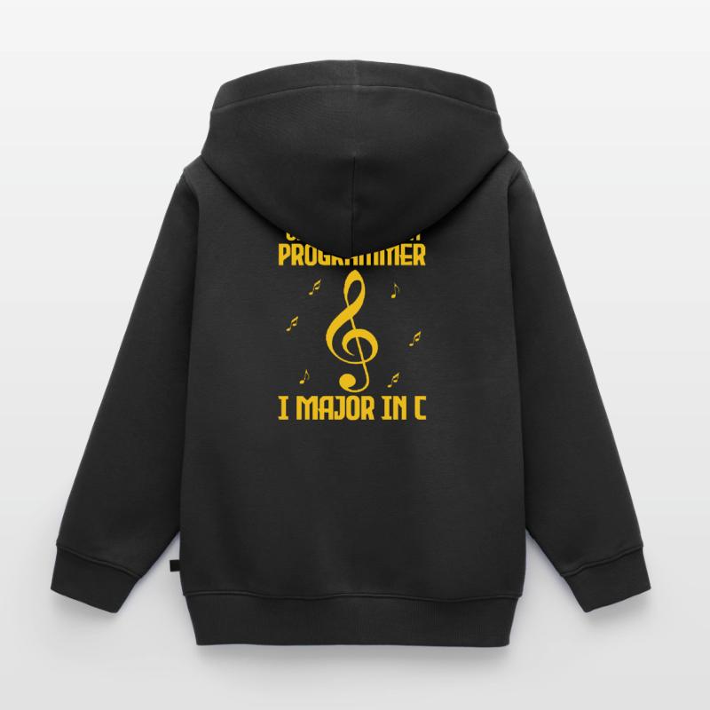 Programmierer Code Informatik Coder Programmieren Kinder Premium Organic Zip Hoodie
