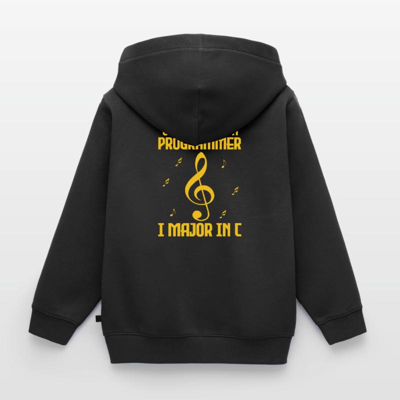 Programmierer Code Informatik Coder Programmieren Kinder Premium Organic Zip Hoodie