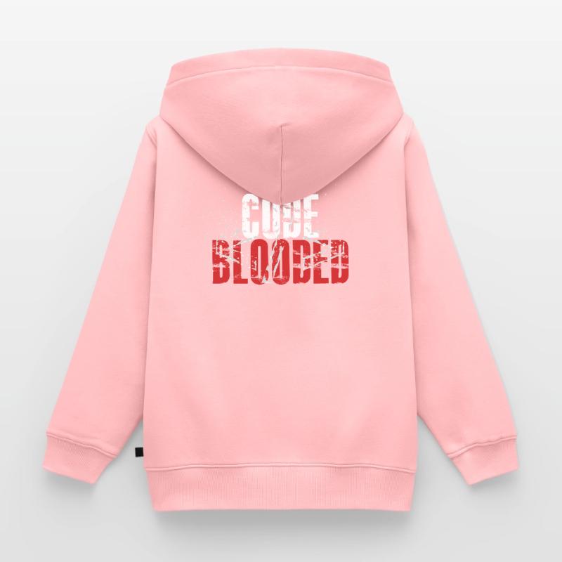 Programmierung Decipher Programmer Computer Kinder Premium Organic Zip Hoodie