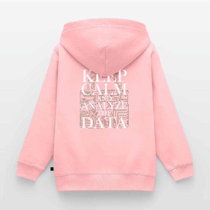 Programmierung Decipher Programmer Computer Kinder Premium Organic Zip Hoodie