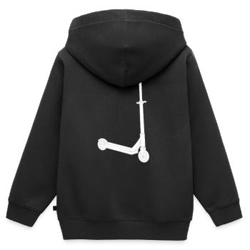 Scooter - Kids Premium Organic Zip-up Hoodie - black - Back - AI Model Kid Male (0cm)