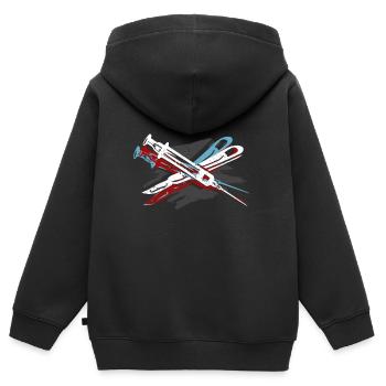 Chirurgien cadeau de médecine Docteur Docteur Docteur Proverbes - Sweat Premium à capuche zippé enfant bio - noir - Dos - AI Model Kid Male (0cm)