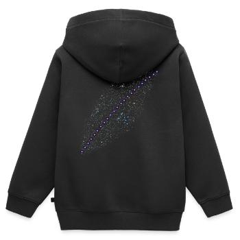 starlink Space Internet - Sweat Premium à capuche zippé enfant bio - noir - Dos - AI Model Kid Male (0cm)