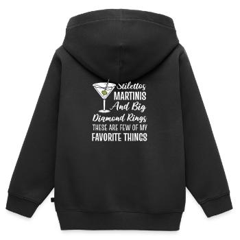 Junggesellinnenabschied Polterabend Junggeselling - Kinder Premium Organic Zip Hoodie - Schwarz - Hinten - AI Model Kid Male (0cm)