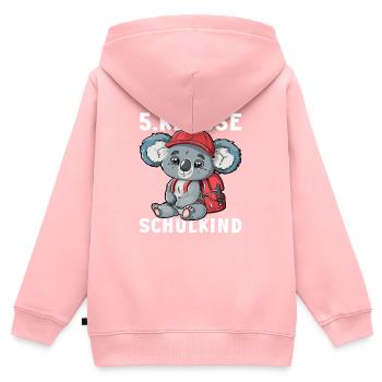 5 Klasse Koalabär Koala Koalabären Fünftklässler - Kinder Premium Organic Zip Hoodie - Rosa - Hinten - AI Model Kid Female (0cm)