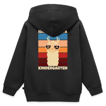 Hasta La Vista Kindergarten Kita Ade Kita Abgänger - Kinder Premium Organic Zip Hoodie - Schwarz - Hinten - AI Model Kid Male (0cm)