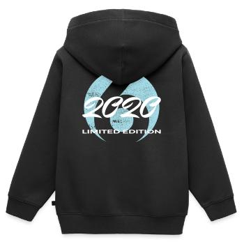 6th Birthday 2020 Boys and Girls Gift - Kids Premium Organic Zip-up Hoodie - black - Back - AI Model Kid Male (0cm)