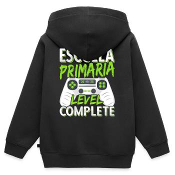 Primary Graduation Gift 2026 School Diploma - Kids Premium Organic Zip-up Hoodie - black - Back - AI Model Kid Male (0cm)