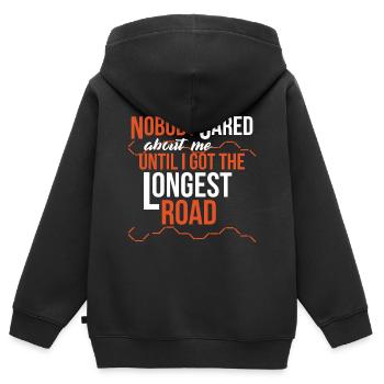 Brettspiel Brettspiel Spieler Brettspiel Geschenk - Kinder Premium Organic Zip Hoodie - Schwarz - Hinten - AI Model Kid Male (0cm)